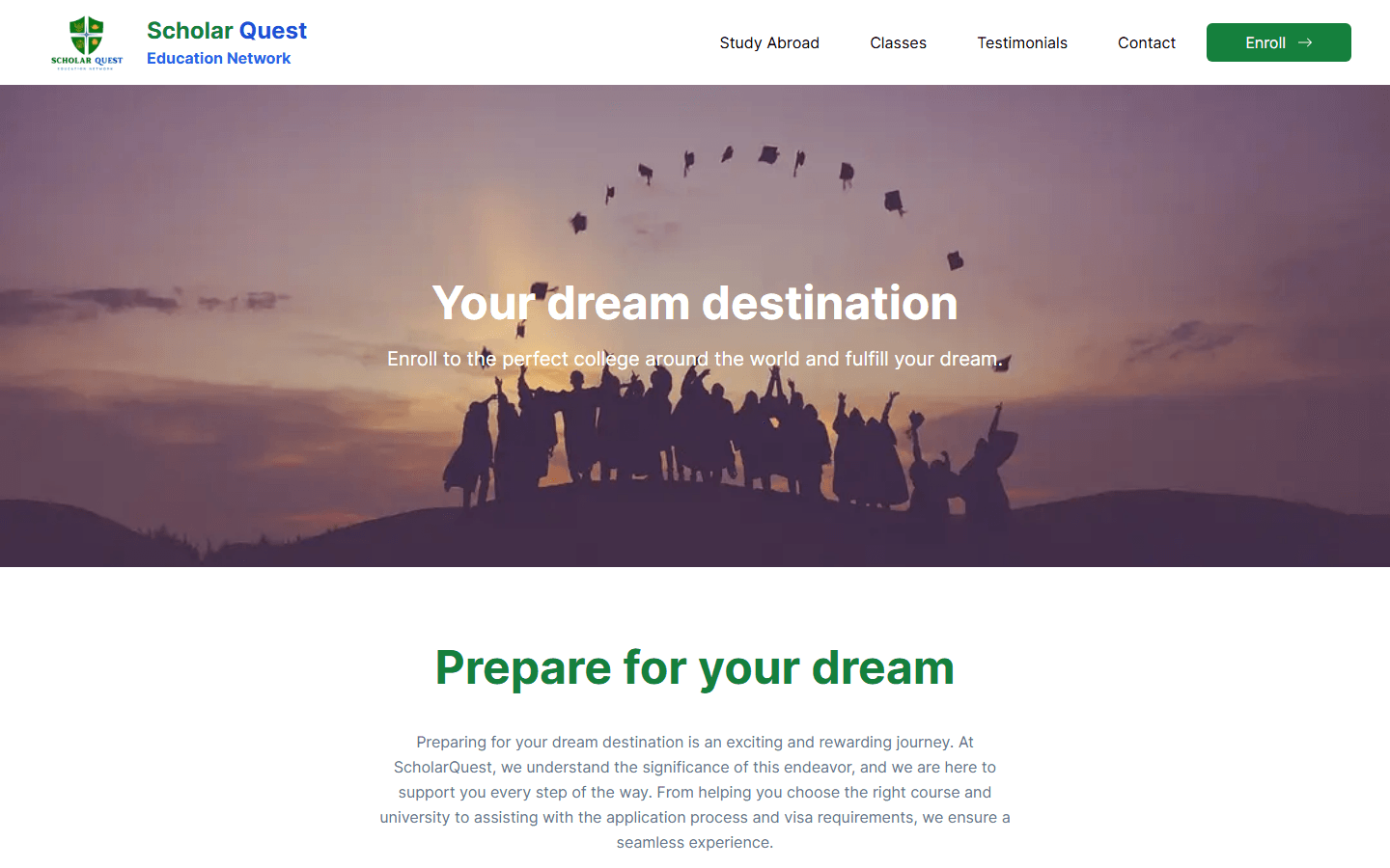 ScholarQuest website